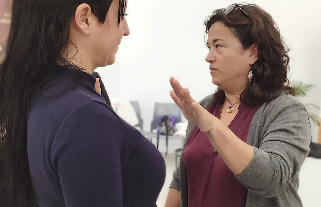 curso bioenergética Laura Mas en escueal de masajes granada